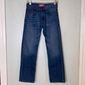Levi’s Red Tab Jeans 514 Slim Straight-100% Cotton-Boys Sz 27X27 (Sz 14)